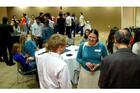 Alumni from the GEP and NRSD programs returned to SIS in April 2012. Photo by Adam Jadhav.